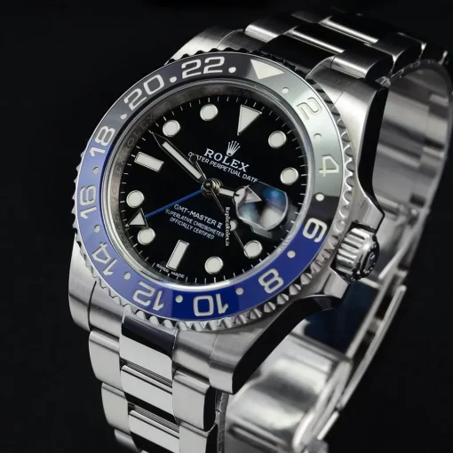 Fantastic Replica Rolex Gmt-master II 116710blnr Caliber 3186 Automatic Movement 40mm Steel Case Mens/unisex Watch - Image 9