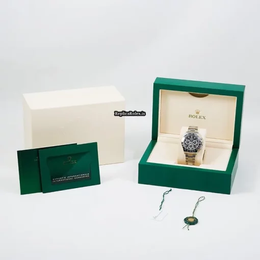 1:1 Fake Rolex Daytona 116500ln Caliber 4130 Automatic Movement 40mm Steel Case Mens/unisex Watch - Image 9