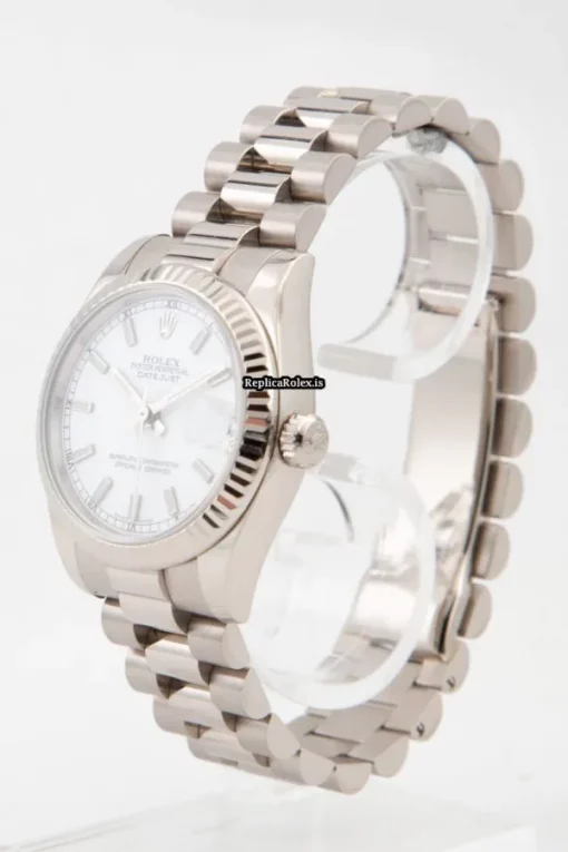 Ideal Replica Rolex Lady-datejust 178240 Automatic Movement 31mm White Gold Case Mens/unisex Watch - Image 3