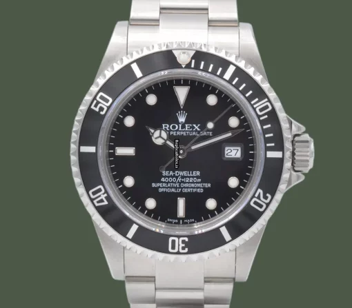Top Fake Rolex Sea-dweller 4000 16600 Caliber 3135 Automatic Movement 40mm Steel Case Mens/unisex Watch