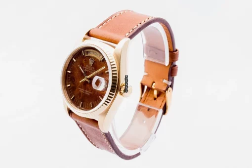 Fine Clone Rolex Day-date 36 18038 Caliber 3055 Automatic Movement 36mm Yellow Gold Case Mens/unisex Watch - Image 2