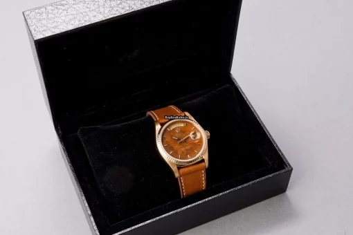 Fine Clone Rolex Day-date 36 18038 Caliber 3055 Automatic Movement 36mm Yellow Gold Case Mens/unisex Watch - Image 6