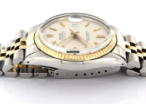 Discount Replica Rolex Datejust 16013 Caliber 3035 Automatic Movement 36mm Gold/steel Case Mens/unisex Watch - Image 3
