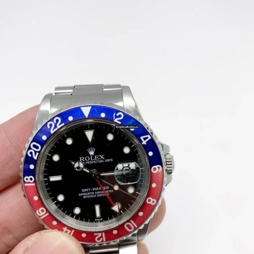 Ideal Replica Rolex Gmt-master Caliber 3175 Automatic Movement 40mm Steel Case Mens/unisex Watch - Image 7