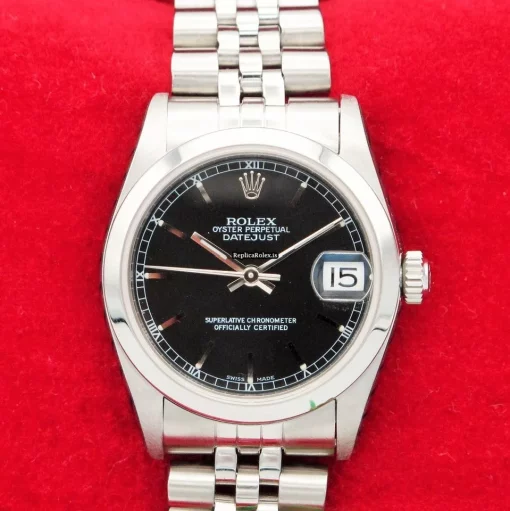 Luxury Replica Rolex Lady-datejust M78240 Caliber 2235 Automatic Movement 31mm Steel Case Womens Watch - Image 3