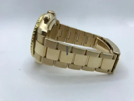Special Fake Rolex Yacht-master II 116688 Caliber 4161 Automatic Movement 44mm Yellow Gold Case Mens/unisex Watch - Image 10