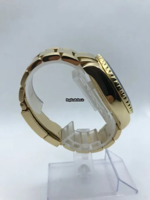 Special Fake Rolex Yacht-master II 116688 Caliber 4161 Automatic Movement 44mm Yellow Gold Case Mens/unisex Watch - Image 6