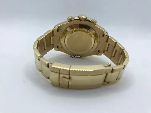Special Fake Rolex Yacht-master II 116688 Caliber 4161 Automatic Movement 44mm Yellow Gold Case Mens/unisex Watch - Image 7