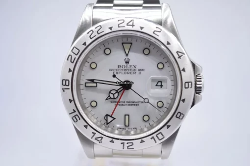 Superior Replica Rolex Explorer II 16570 Caliber 3185 Automatic Movement 40mm Steel Case Mens/unisex Watch