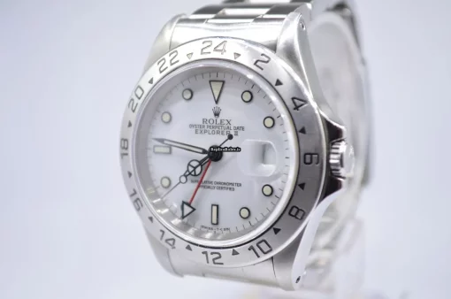 Superior Replica Rolex Explorer II 16570 Caliber 3185 Automatic Movement 40mm Steel Case Mens/unisex Watch - Image 2