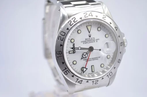 Superior Replica Rolex Explorer II 16570 Caliber 3185 Automatic Movement 40mm Steel Case Mens/unisex Watch - Image 3