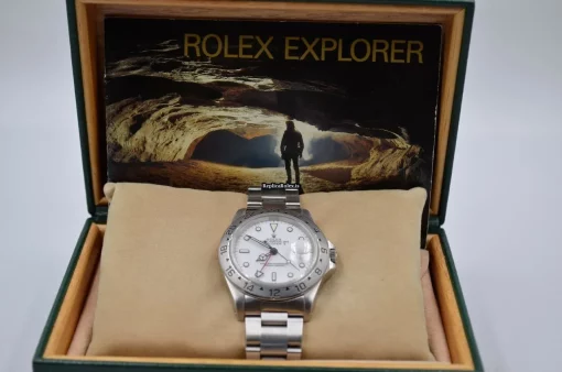 Superior Replica Rolex Explorer II 16570 Caliber 3185 Automatic Movement 40mm Steel Case Mens/unisex Watch - Image 8
