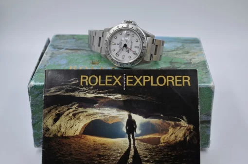 Superior Replica Rolex Explorer II 16570 Caliber 3185 Automatic Movement 40mm Steel Case Mens/unisex Watch - Image 9