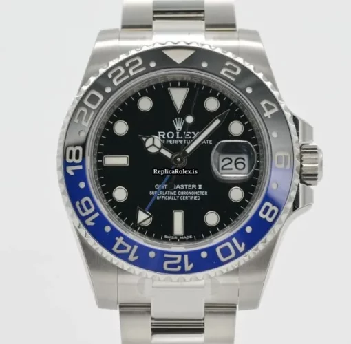 Best Fake Rolex Gmt-master II 116710blnr Automatic Movement 40mm Steel Case Mens/unisex Watch - Image 4