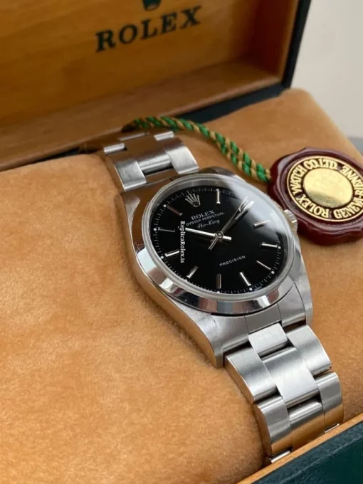 1:1 Replica Rolex Air King Precision 14000m Caliber 3130 Automatic Movement 34mm Steel Case Mens/unisex Watch - Image 3