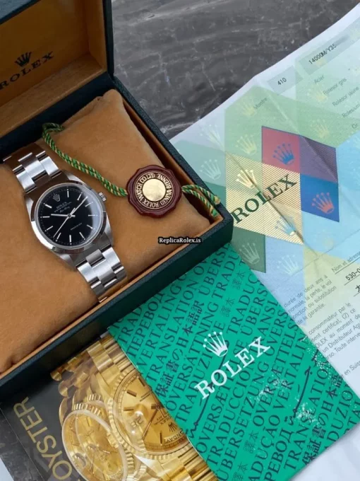 1:1 Replica Rolex Air King Precision 14000m Caliber 3130 Automatic Movement 34mm Steel Case Mens/unisex Watch - Image 4