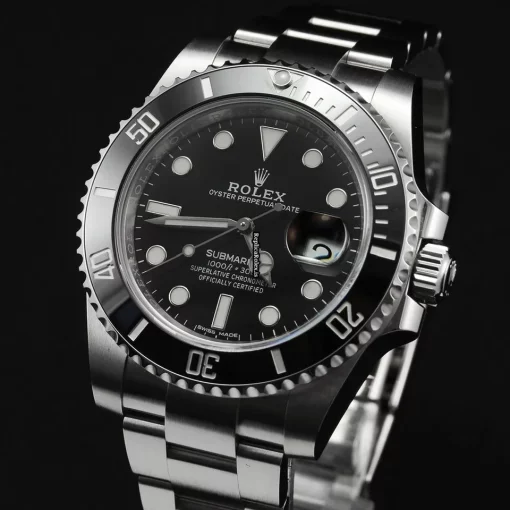 Defect Replica Rolex Submariner Date 116610ln Caliber 3135 Automatic Movement 40mm Steel Case Mens/unisex Watch - Image 9