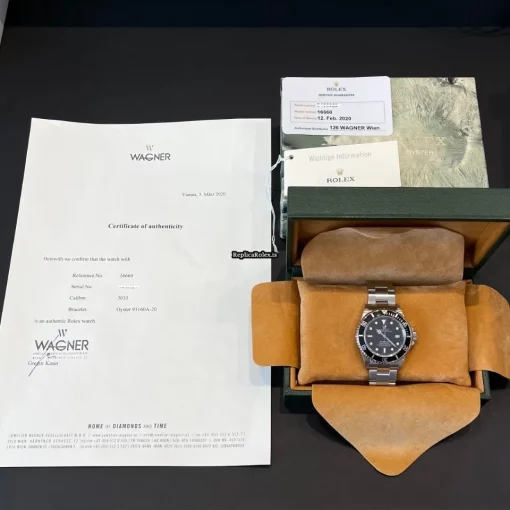 Nice Copies Rolex Sea-dweller 16660 Caliber 3035 Automatic Movement 40mm Steel Case Mens/unisex Watch - Image 7