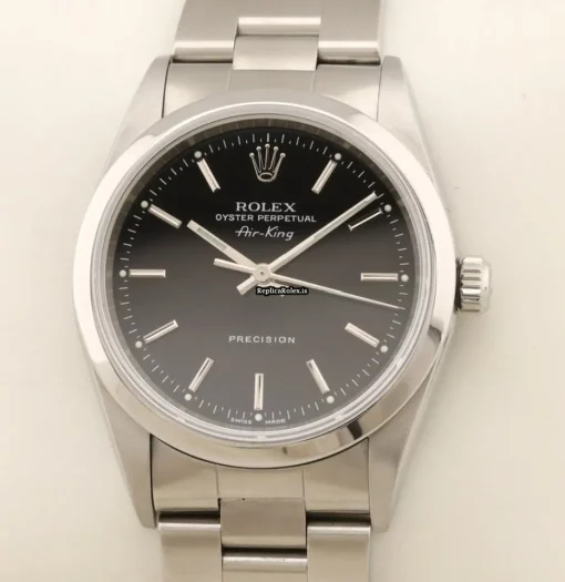 Stylish Replica Rolex Air King Precision 14000 Caliber 3130 Automatic Movement 34mm Steel Case Mens/unisex Watch
