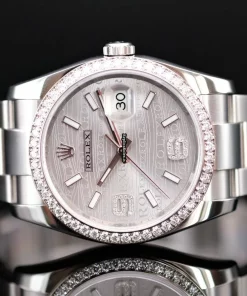 Lovely Replica Rolex Datejust 116244 Automatic Movement 36mm Steel Case Watch