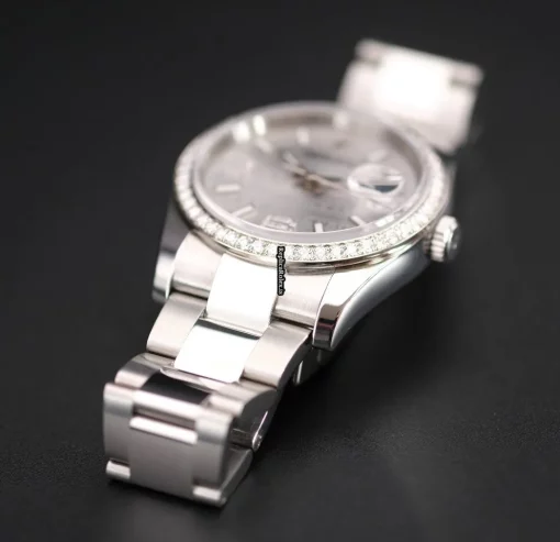 Lovely Replica Rolex Datejust 116244 Automatic Movement 36mm Steel Case Watch - Image 11