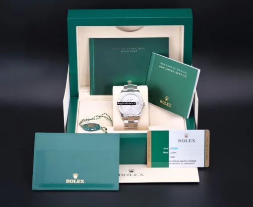 Lovely Replica Rolex Datejust 116244 Automatic Movement 36mm Steel Case Watch - Image 15