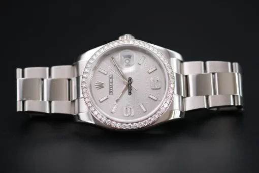 Lovely Replica Rolex Datejust 116244 Automatic Movement 36mm Steel Case Watch - Image 3
