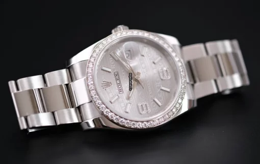 Lovely Replica Rolex Datejust 116244 Automatic Movement 36mm Steel Case Watch - Image 4