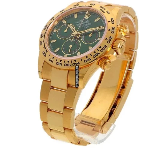 1:1 Replicas Rolex Daytona 116508 Caliber 4130 Automatic Movement 40mm Yellow Gold Case Mens/unisex Watch - Image 3