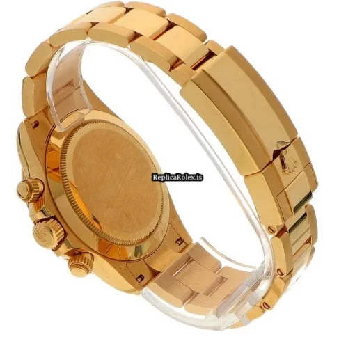 1:1 Replicas Rolex Daytona 116508 Caliber 4130 Automatic Movement 40mm Yellow Gold Case Mens/unisex Watch - Image 6
