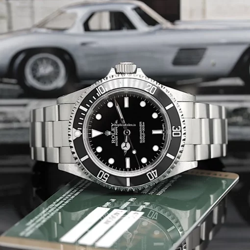Mind-boggling Fake Rolex Submariner 14060m Caliber 3130 Automatic Movement 40mm Steel Case Mens/unisex Watch - Image 4