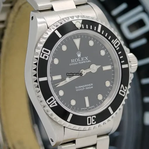 Mind-boggling Fake Rolex Submariner 14060m Caliber 3130 Automatic Movement 40mm Steel Case Mens/unisex Watch - Image 8