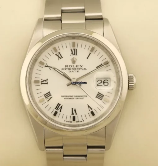 Great Replica Rolex Oyster Perpetual Date 15200 Caliber 3135 Automatic Movement 34mm Steel Case Mens/unisex Watch - Image 3