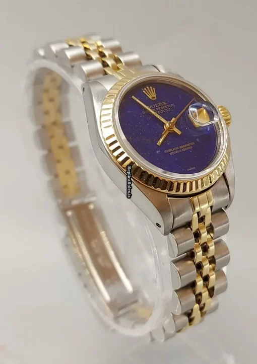 Good Replica Rolex Lady-datejust 69173 Caliber 2135 Automatic Movement 26mm Gold/steel Case Womens Watch - Image 6