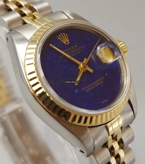 Good Replica Rolex Lady-datejust 69173 Caliber 2135 Automatic Movement 26mm Gold/steel Case Womens Watch - Image 9