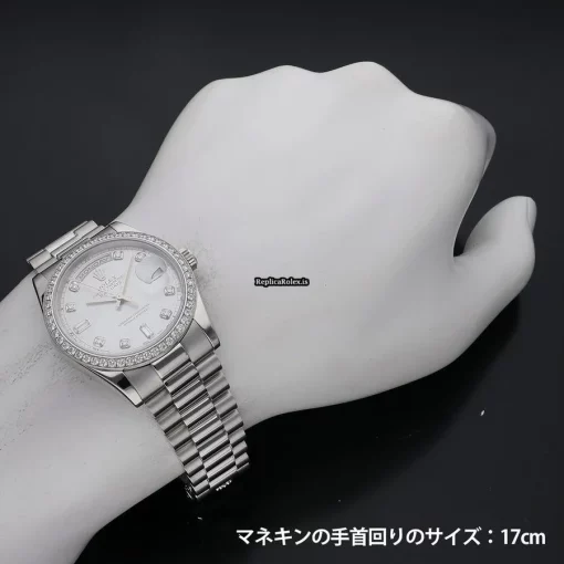 Epic Copies Rolex Day-date 36 118346a Caliber 3155 Automatic Movement 36mm Watch - Image 8