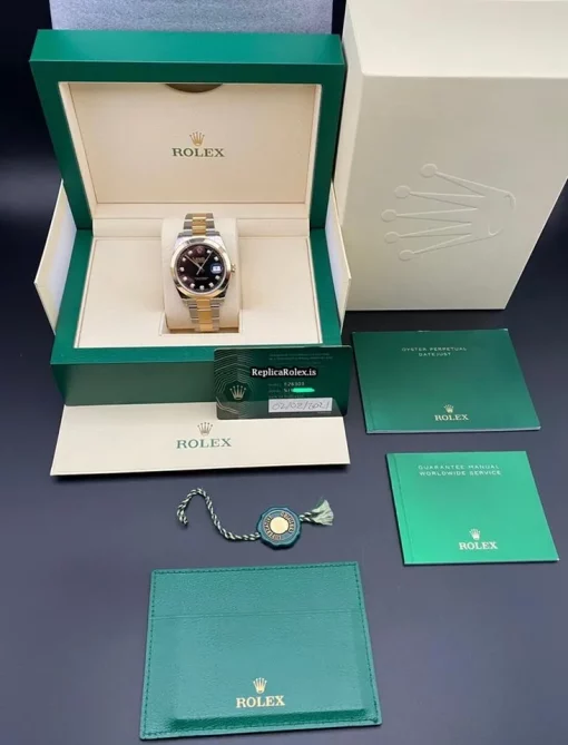 Marvellous Fake Rolex Datejust 126303 Caliber 3235 Automatic Movement 41mm Gold/steel Case Mens/unisex Watch - Image 14