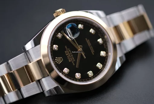 Marvellous Fake Rolex Datejust 126303 Caliber 3235 Automatic Movement 41mm Gold/steel Case Mens/unisex Watch - Image 2