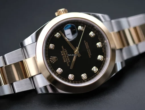 Marvellous Fake Rolex Datejust 126303 Caliber 3235 Automatic Movement 41mm Gold/steel Case Mens/unisex Watch - Image 3