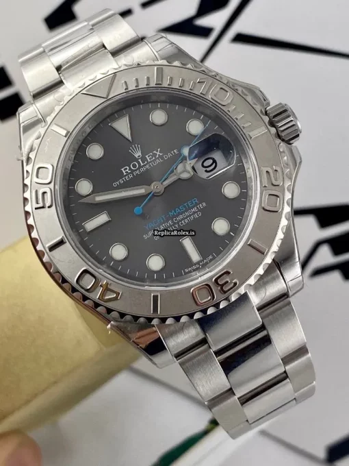 Well Made Fake Rolex Yacht-master 40 116622 Caliber 3135 Automatic Movement 40mm Platinum Case Mens/unisex Watch - Image 2