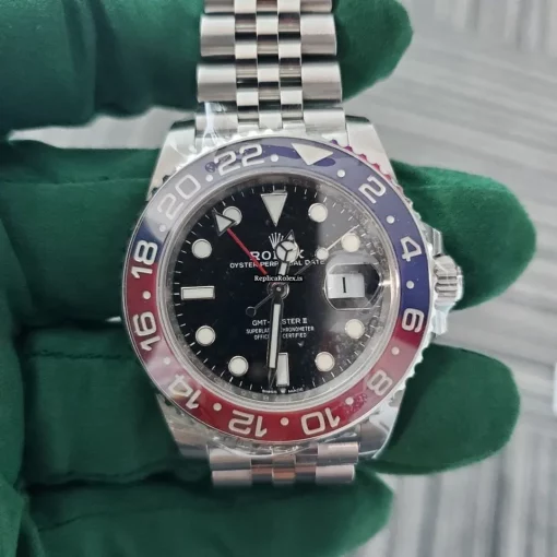 High-end Copies Rolex Gmt-master II 126710blro Caliber 3285 Automatic Movement 40mm Steel Case Mens/unisex Watch
