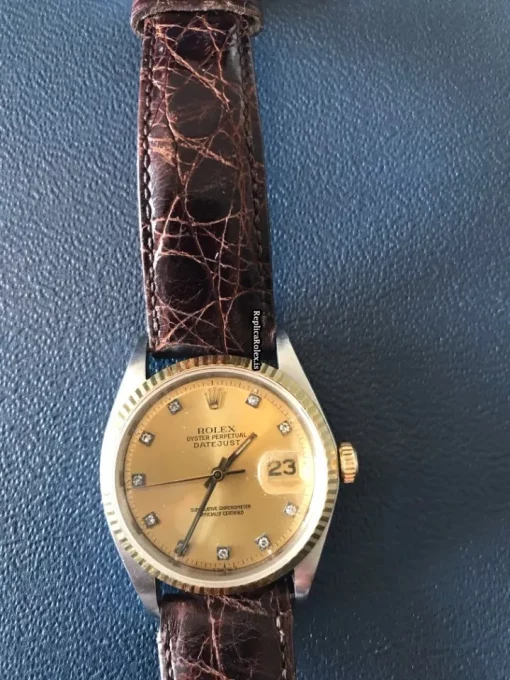 1:1 Replica Rolex Datejust 1601 Caliber 1570 Automatic Movement 36mm Steel Case Mens/unisex Watch - Image 11