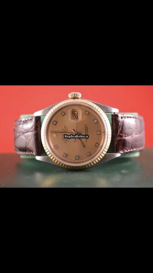 1:1 Replica Rolex Datejust 1601 Caliber 1570 Automatic Movement 36mm Steel Case Mens/unisex Watch - Image 3