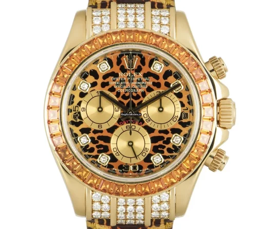 Cool Fake Rolex Daytona 116598saco Automatic Movement 40mm Yellow Gold Case Mens/unisex Watch - Image 2