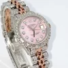 Fabulous Fake Rolex Oyster Perpetual Lady Date 6517 Caliber 1161 Automatic Movement 26mm Gold/steel Case Womens Watch