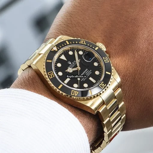 Beautiful Replica Rolex Submariner 126618ln Caliber 3235 Automatic Movement 41mm Yellow Gold Case Mens/unisex Watch