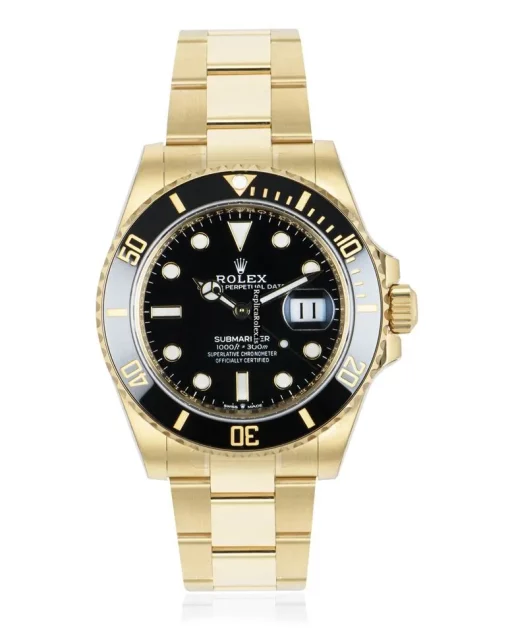 Beautiful Replica Rolex Submariner 126618ln Caliber 3235 Automatic Movement 41mm Yellow Gold Case Mens/unisex Watch - Image 2