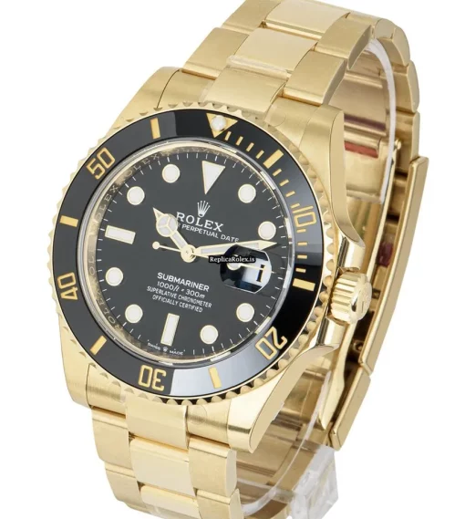Beautiful Replica Rolex Submariner 126618ln Caliber 3235 Automatic Movement 41mm Yellow Gold Case Mens/unisex Watch - Image 4