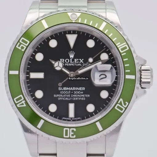 Remarkable Fakes Rolex Submariner Date 16610lv Automatic Movement 40mm Steel Case Mens/unisex Watch - Image 3