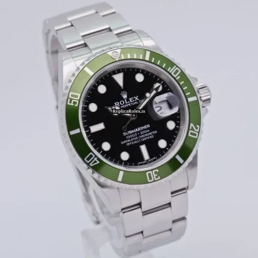 Remarkable Fakes Rolex Submariner Date 16610lv Automatic Movement 40mm Steel Case Mens/unisex Watch - Image 4